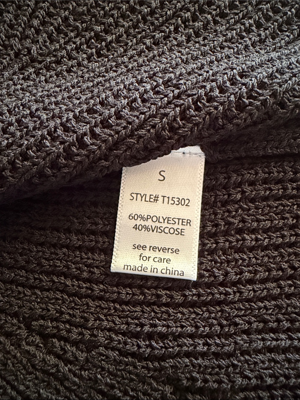 Active USA Cable Knit Sleeveless Peplem Top - Picture 8 of 10